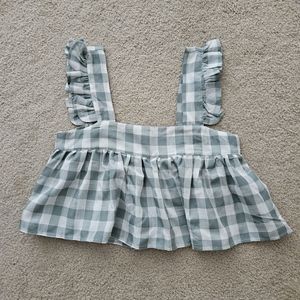 Petal and Pup gingham summer top